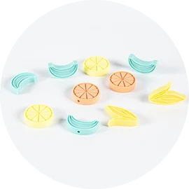 Plastkomponenter til husholdningsartikler